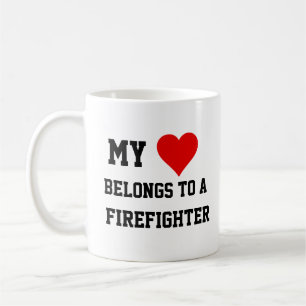 My Belongs To A Firefighter Mug