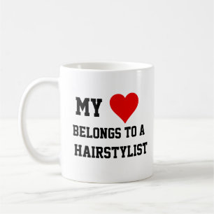 My Belongs To A Hairstylist Mug