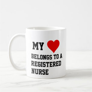 My Belongs To A Registered Nurse Mug