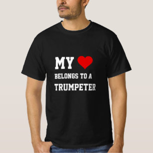 My Belongs To A Trumpeter T-Shirt