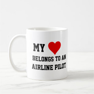 My Belongs To An Airline Pilot Mug