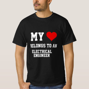 My Belongs To An Electrical Engineer T-Shirt