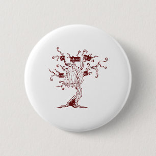 My Beloved Ghost And Me Sticker  6 Cm Round Badge