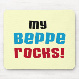 My Beppe Rocks T-shirts and Gifts Mouse Mat