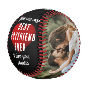 My Best Boyfriend Ever Red Heart 2 Photos  Baseball