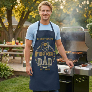 My Best Degree Is Dad Father's Day Apron
