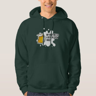 My Best Diet Is A Beer – Funny Drinking Gift Hoodie