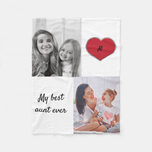 My Best Ever Aunt  Fleece Blanket