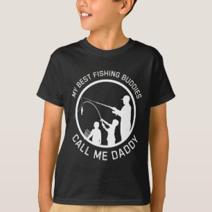 My Best Fishing Buddies Call Me Daddy Father's Day T-Shirt