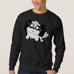 My Best Friend Bow The Shihtzu Active Sweatshirt