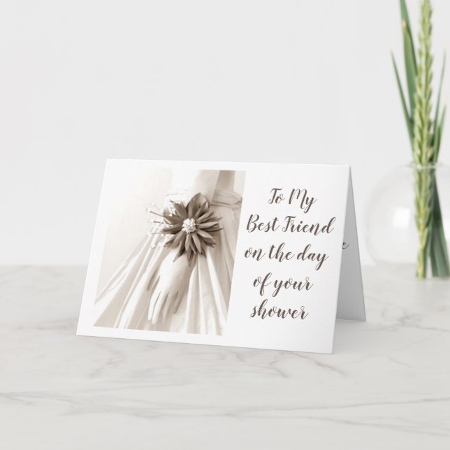 **MY BEST FRIEND** BRIDAL SHOWER DREAMS COME TRUE INVITATION (Front)