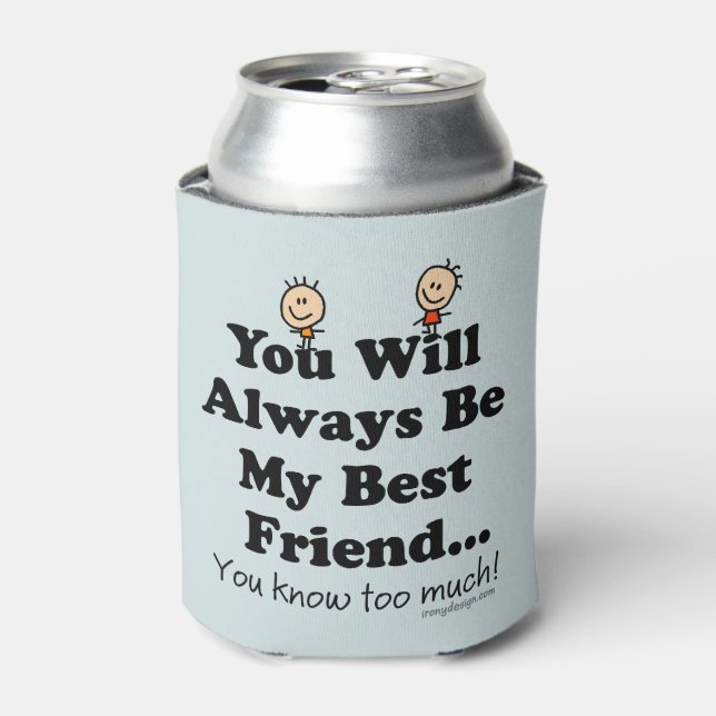 My Best Friend Can Cooler (Can Front)