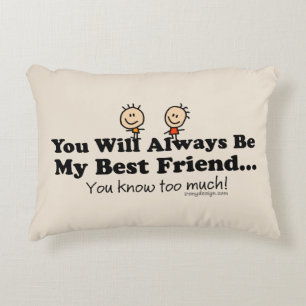 My Best Friend Decorative Cushion