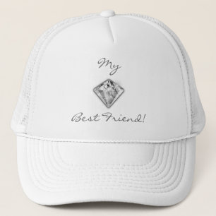 My Best Friend Diamond Hat