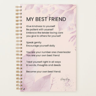 My Best Friend Encouragement Poem Poetry Planner