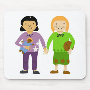 MY BEST FRIEND FOREVER MOUSE MAT