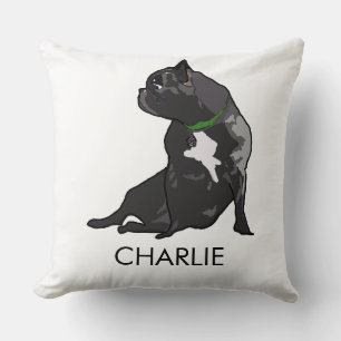 My best friend, french bulldog cushion