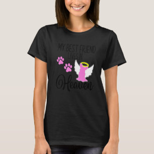 My Best Friend Lives In Heaven Pet Loss Welsh Corg T-Shirt