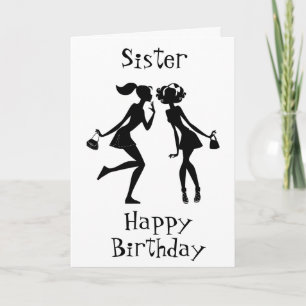 MY BEST FRIEND & MY SISTER ON YOUR BIRTHDAY CARD