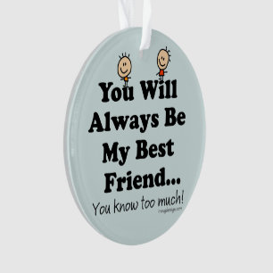 My Best Friend Ornament