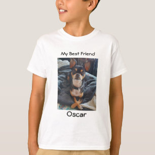 My Best Friend   Personalised Dog Name and Picture T-Shirt