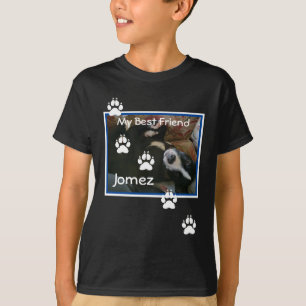 My Best Friend   Personalised Dog Name and Picture T-Shirt