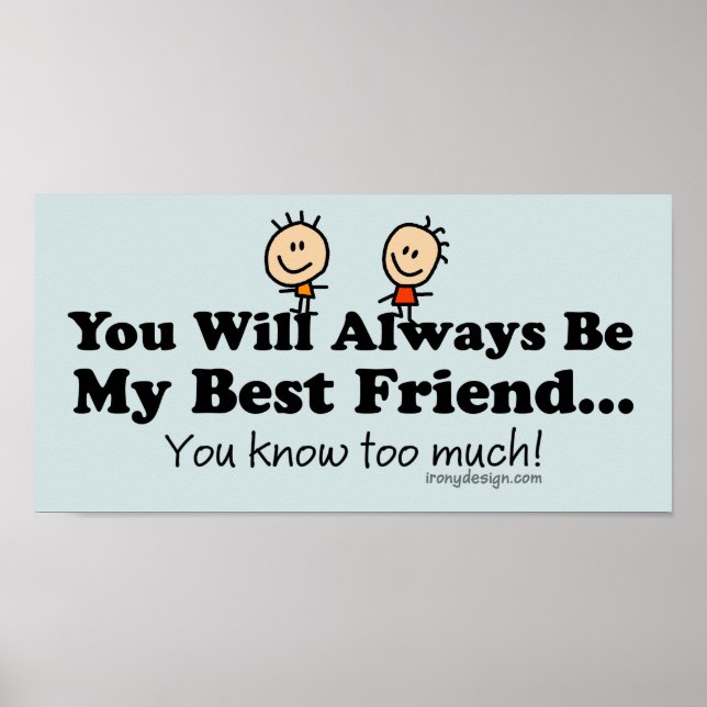 My Best Friend Poster (Front)