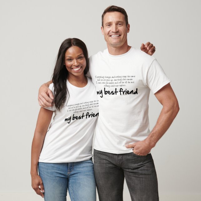 My best friend T-Shirt (Unisex)