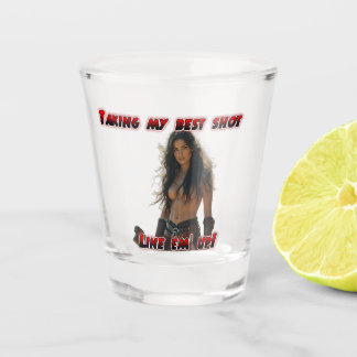 My best shot (Shot glass) Glass