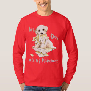 My Bichon Ate My Homework T-Shirt