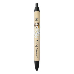 My Biewer Terrier Ate My Lesson Plan Black Ink Pen