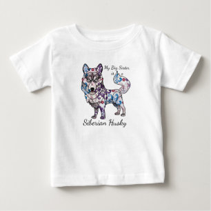 My Big Sister is a Siberian Husky Bodysuit