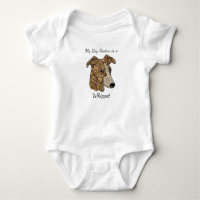 My Big Sister is a Whippet Bodysuit