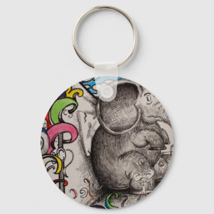 my big surprise keychian key ring