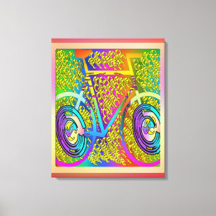 MY BIKE CANVAS PRINT
