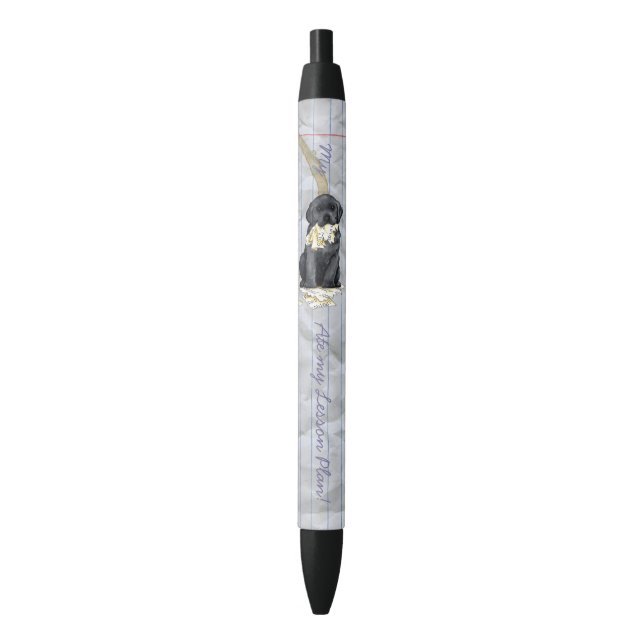 My Black Lab Ate my Lesson Plan Ink Pen (Front Vertical)