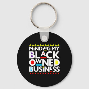 My Black Owned Business African History Month Prid Key Ring