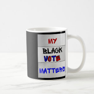 My Black Vote S Sticker Coffee Mug