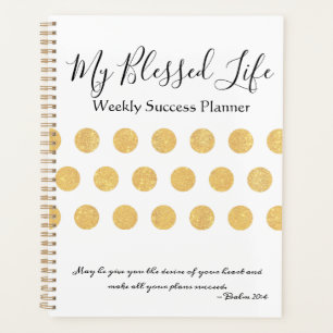 My blessed life weekly planner