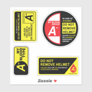 My Blood Type A Min Stickers Pack