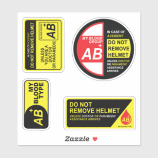 My Blood Type AB Plus Stickers Pack