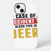 My blood type is beer