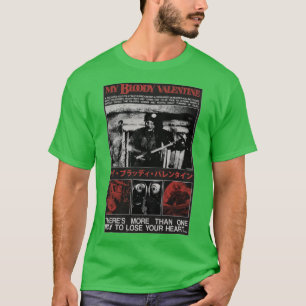 My Bloody Valentine 1981 Poster Horror Movie Art P T-Shirt
