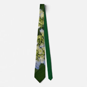 "My Blue Hydrangeas" Tie