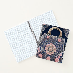 My Blue Purse AI art Notebook