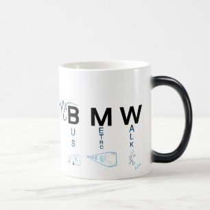 My BMW - Bus, Metro, Walk Magic Mug