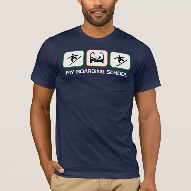 MY BOARDING SCHOOL T-Shirt (Front)