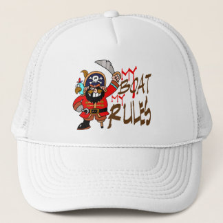 My Boat My Rules Captains hat
