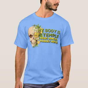 My Body Is A Temple Ancient, Crumbling & Probably T-Shirt