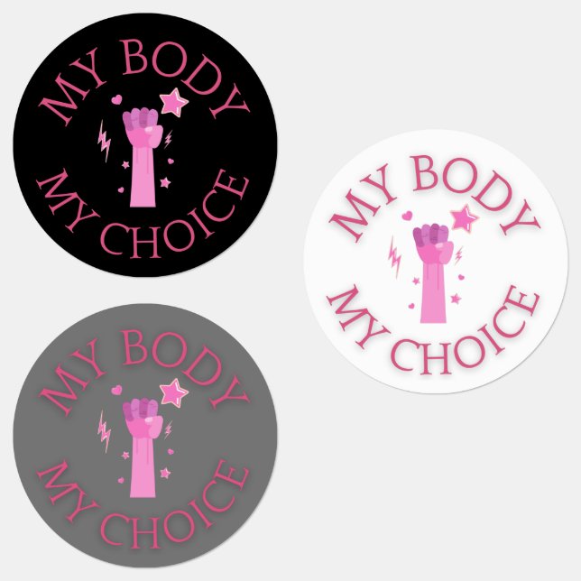 My Body My Choice Pink Fist Feminist   (Group)